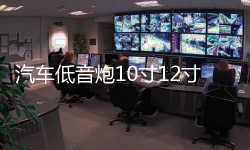 汽车低音炮10寸12寸重低音车载有源空箱木箱体试音箱功放板可家用下载